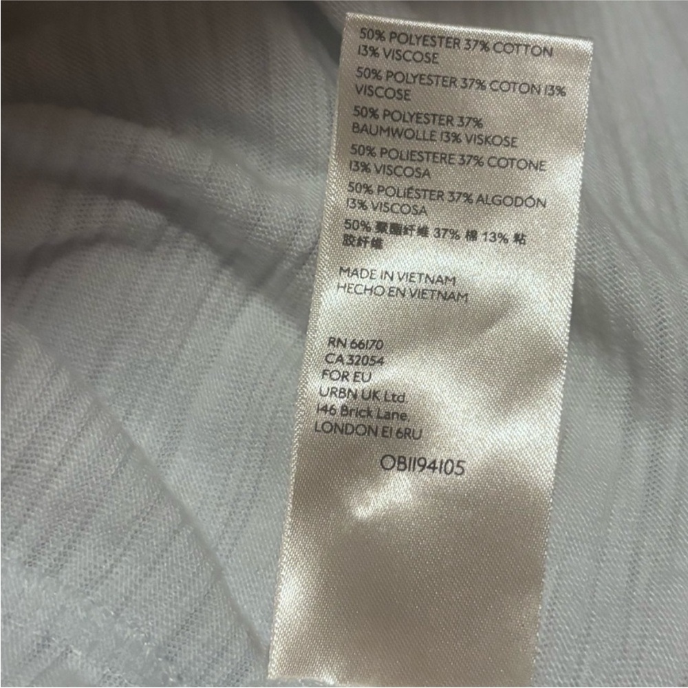 We The Free Blue Long Sleeve Light Breathable Top size Small - Picture 6 of 6
